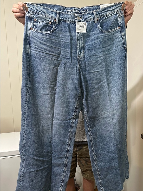 American Eagle Outfitters Denim - American Eagle Outfitters Light Blue Wide Leg Jeans